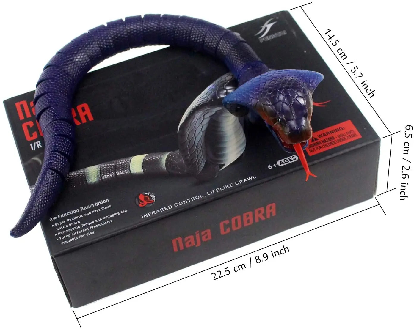 RC Realistic Snake Toy Electric Simulated Cobra Viper