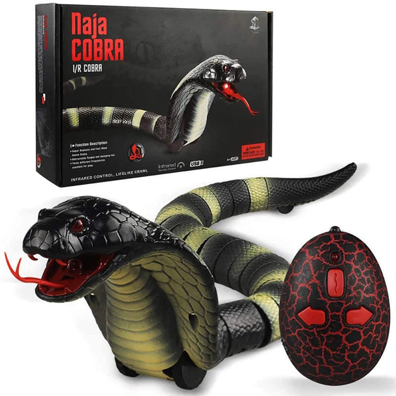 RC Realistic Snake Toy Electric Simulated Cobra Viper
