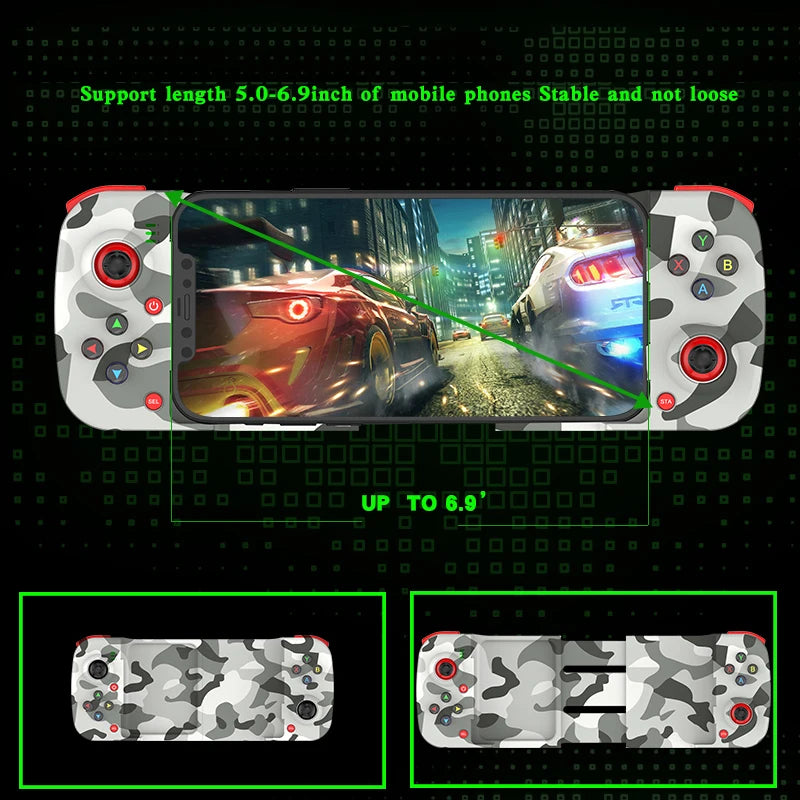 Controller for iPhone, Android, , Gamepad Joystick for Galaxy
