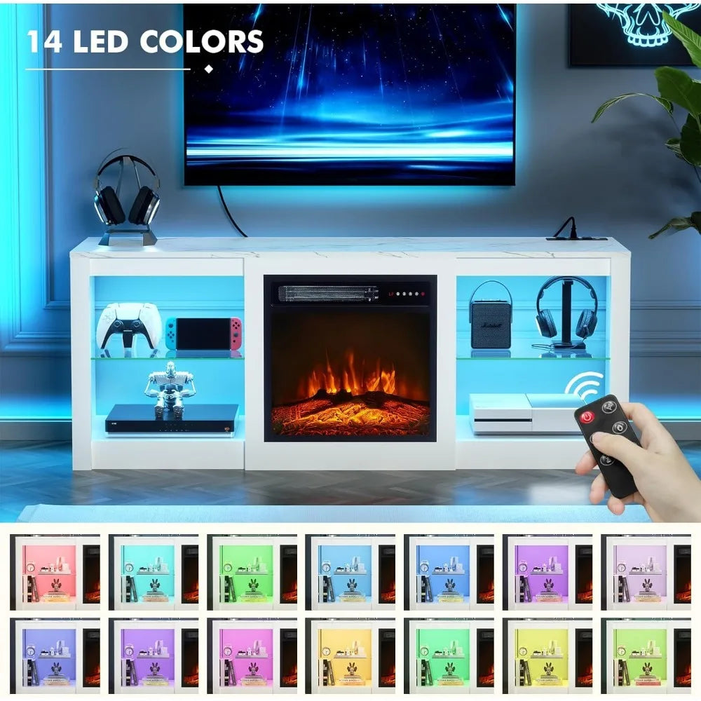 Electric Fireplace TV Stand