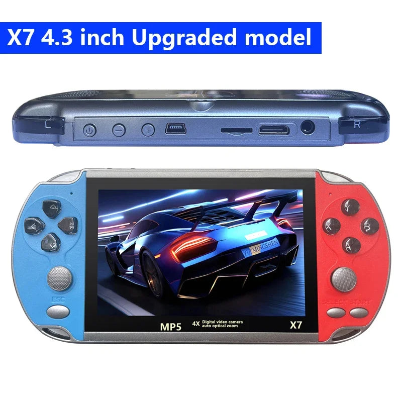 Handheld Game Console HD Screen Portable Audio Video Player