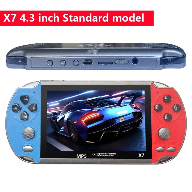 Handheld Game Console HD Screen Portable Audio Video Player