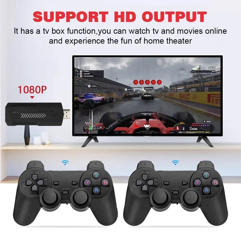 Pro HD Retro Video Game Console Wireless Controller