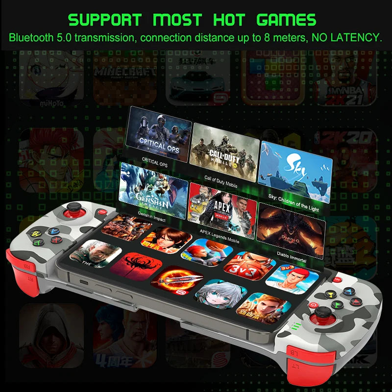 Controller for iPhone, Android, , Gamepad Joystick for Galaxy