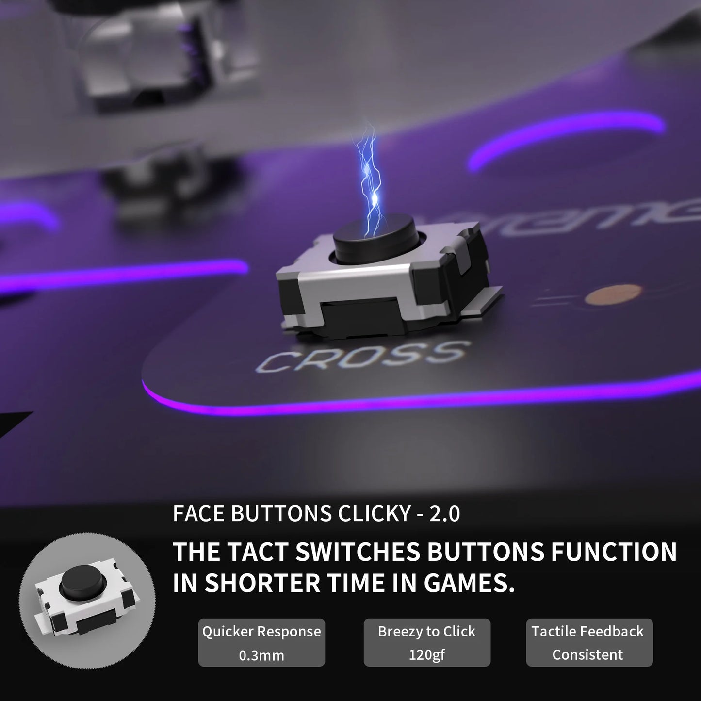 eXtremeRate Whole Clicky Kit for ps5 Controller