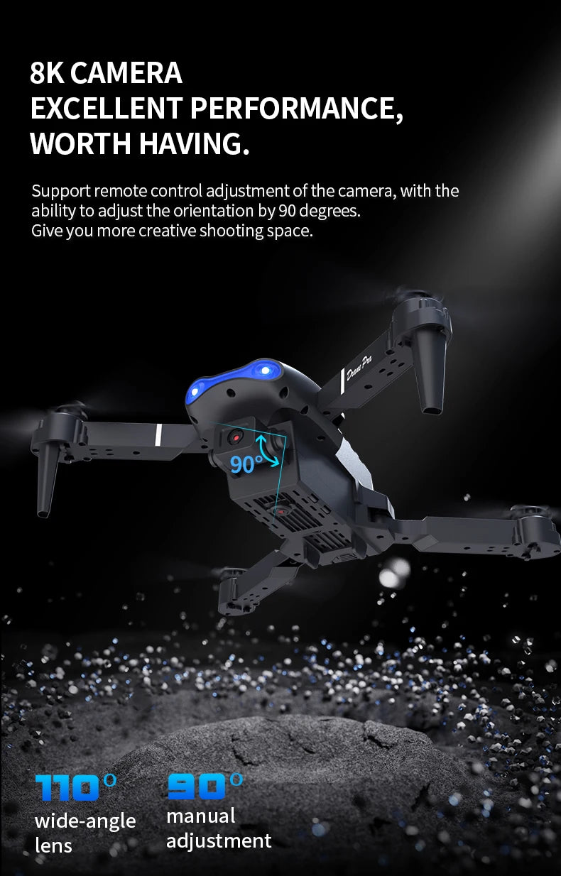 E99 Pro Drone Screen remote control Quadcopter