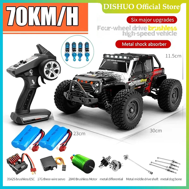 Rc Cars 4WD Off Road 4x4 High Speed Drift Monster Truck