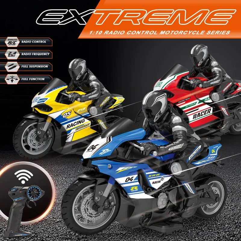 RC Motorcycles Toys for Boys Electric Motor High Speed