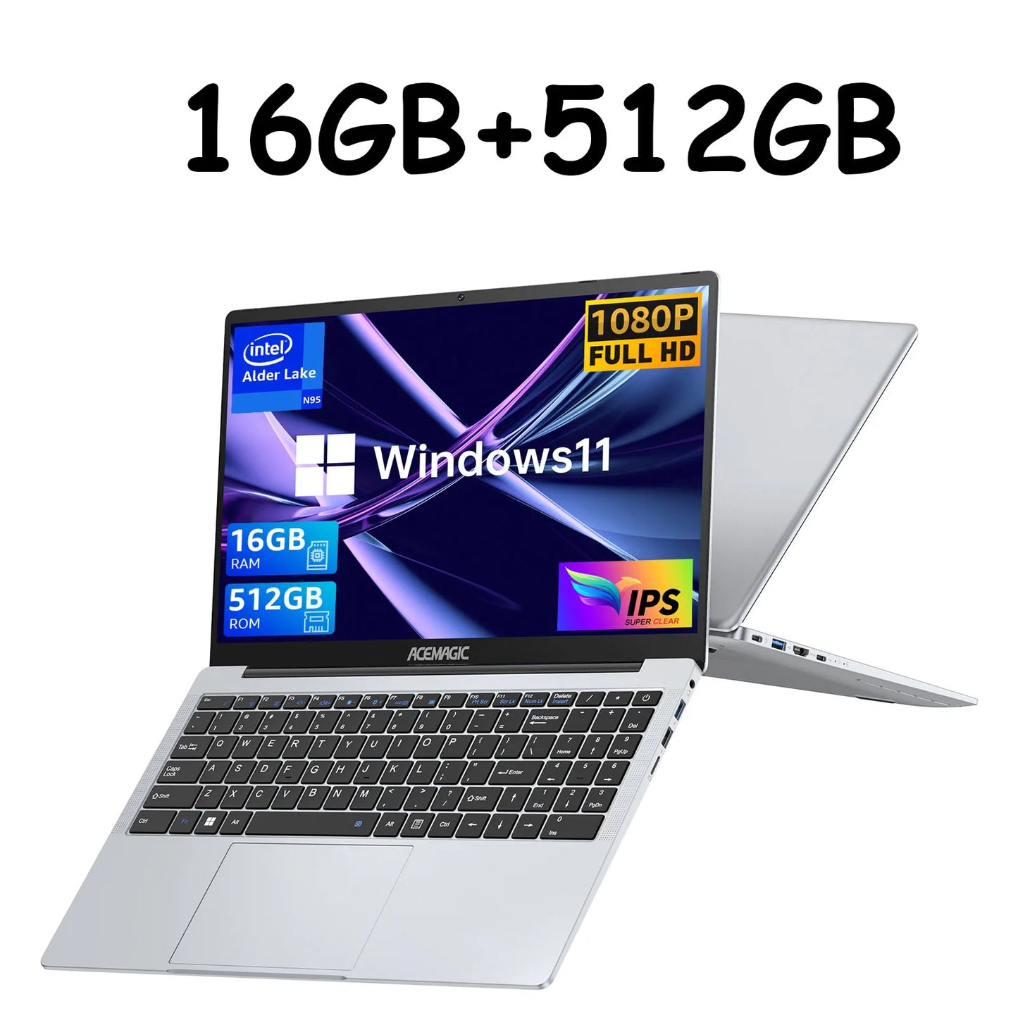 Ultra Slim Laptop 16GB RAM