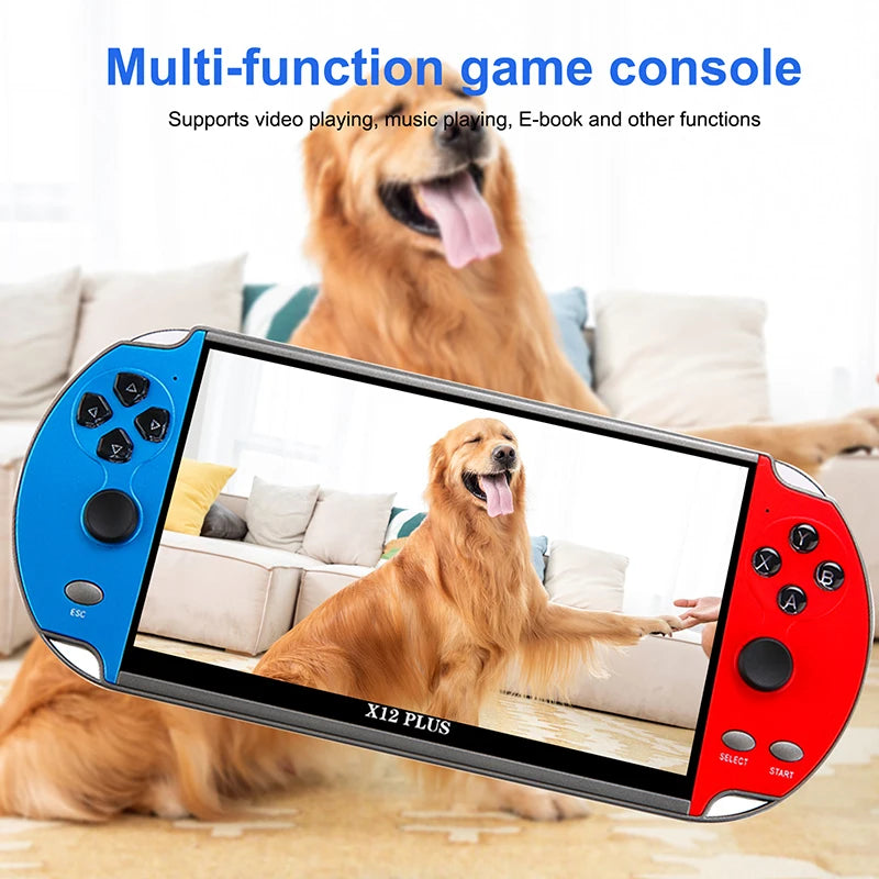 Handheld Game Console HD Screen Portable Audio Video Player
