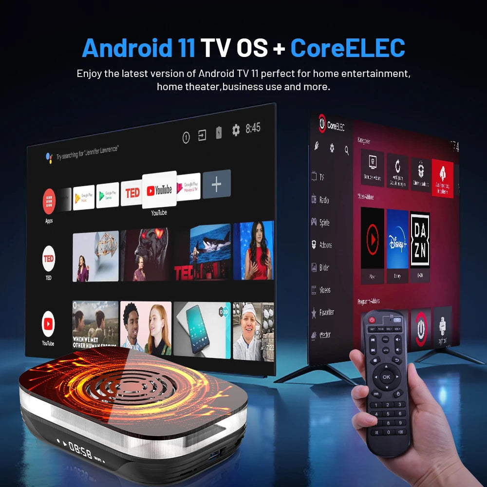 Retro Video Game Console Plus 90000 Game for TVBox