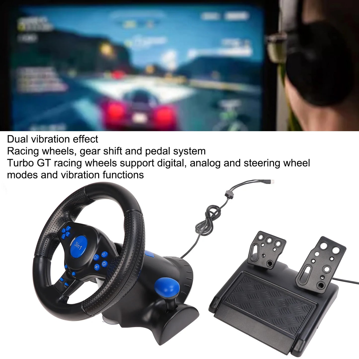 Gaming Steering Wheel