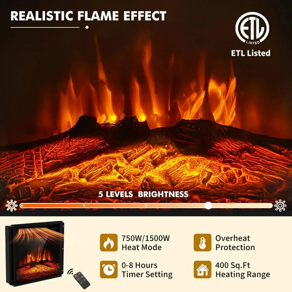 Electric Fireplace TV Stand