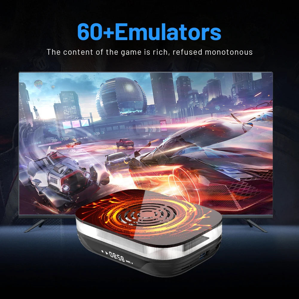 Retro Video Game Console Plus 90000 Game for TVBox