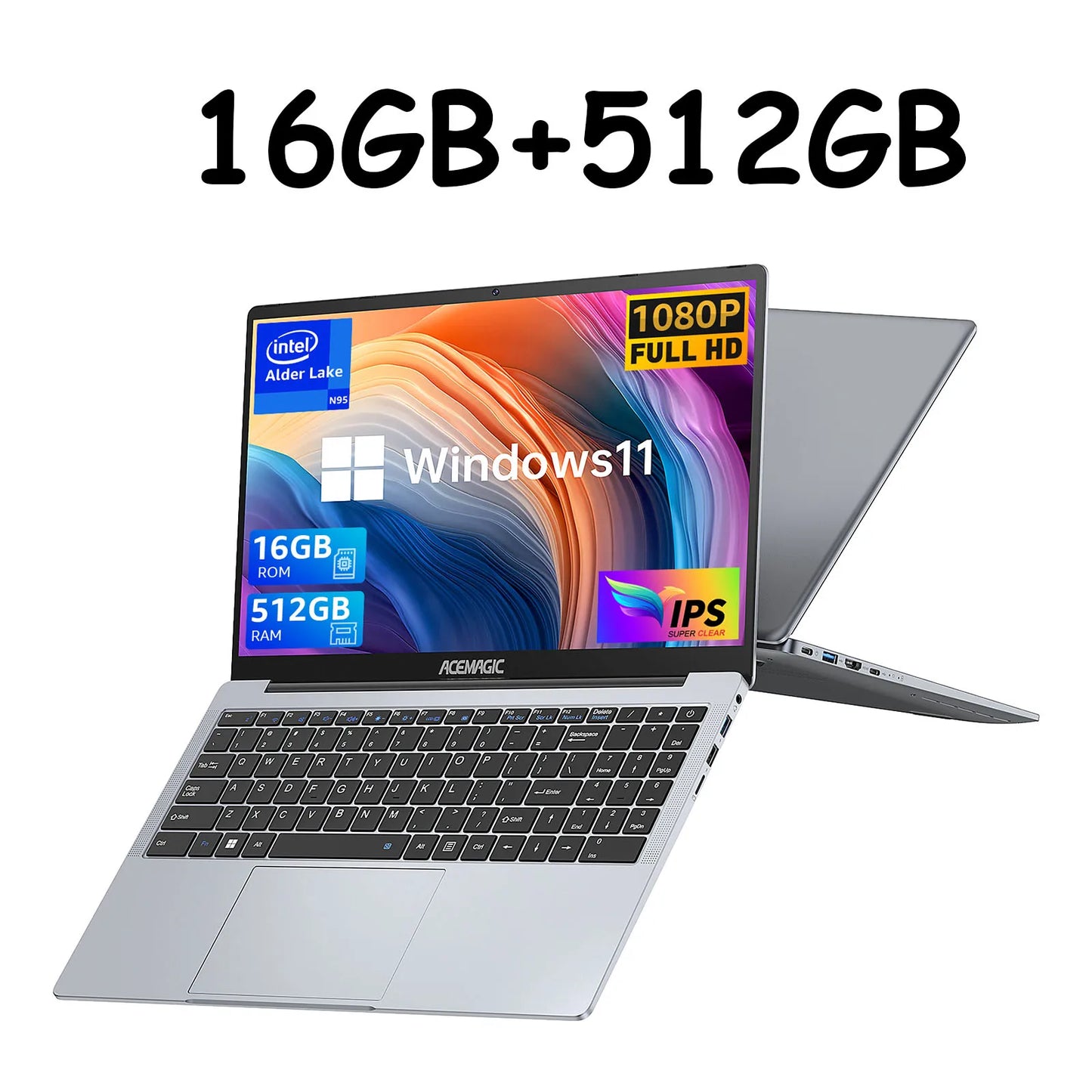 Ultra Slim Laptop 16GB RAM