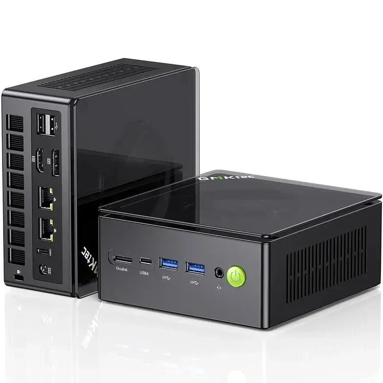 GMKtec Mini PC K11 K8 Plus M7 AMD Ryzen 9 8945HS 8845HS 6850H 2*USB4 2*DDR5 2*2.5G LAN Oculink Gaming Computer Windows 11 WiFi6