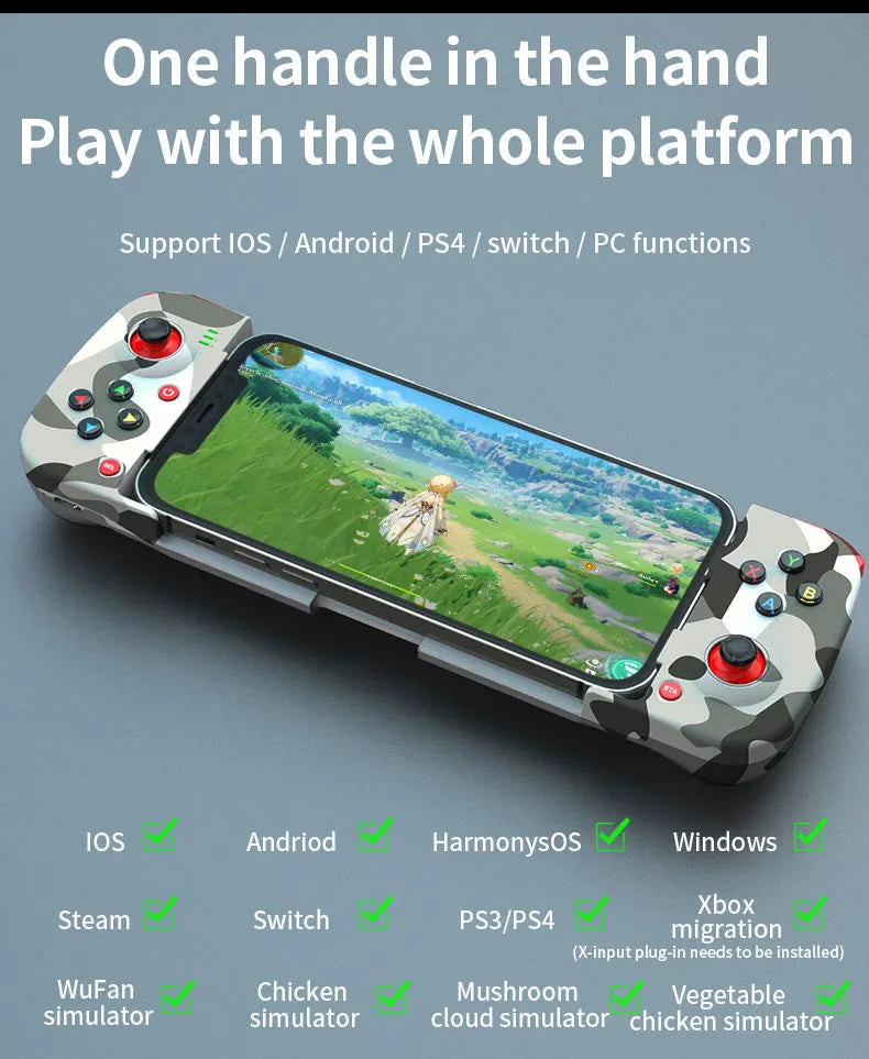 Controller for iPhone, Android, , Gamepad Joystick for Galaxy
