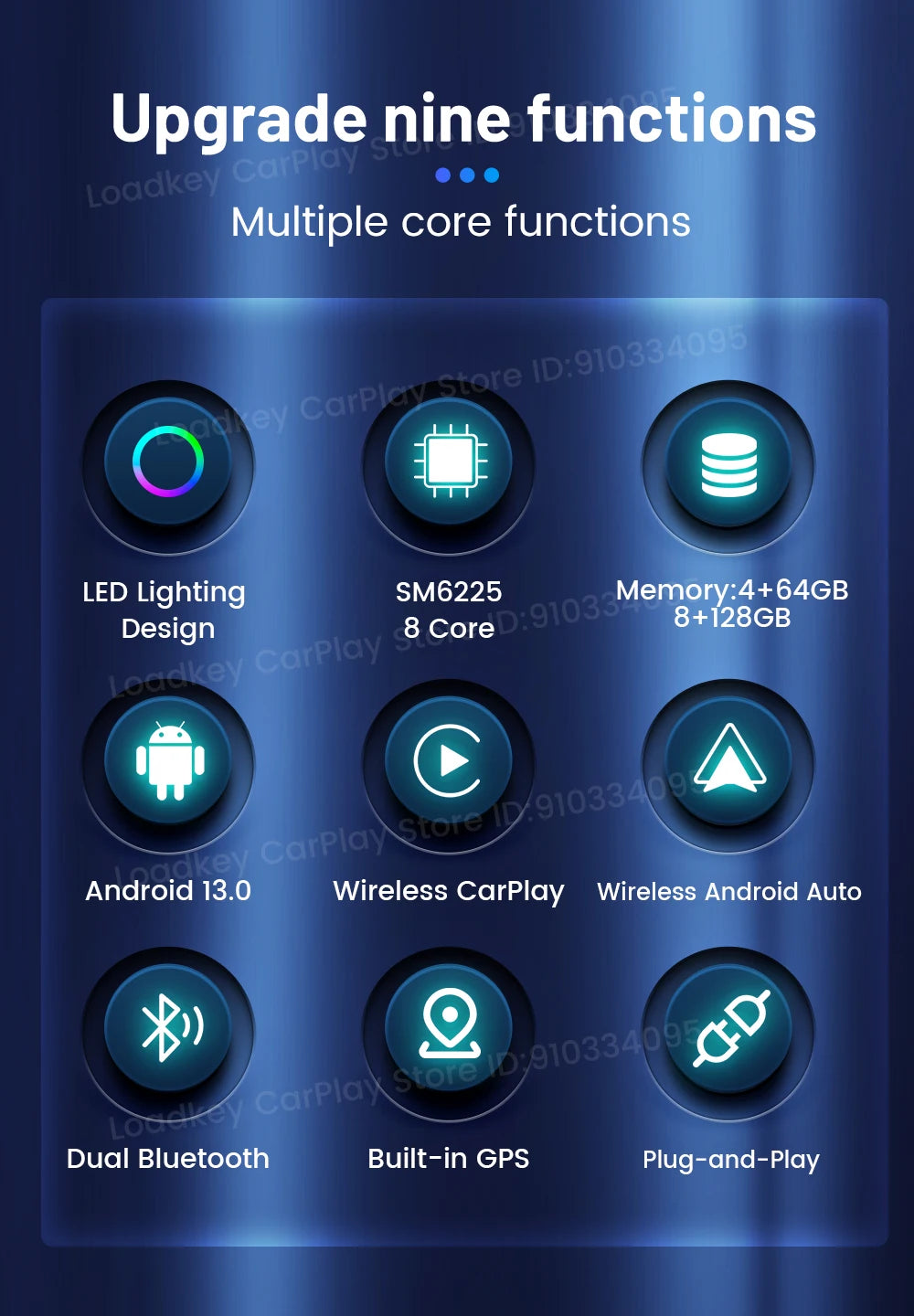 Android Wireless Auto & CarPlay Smart Tv Box