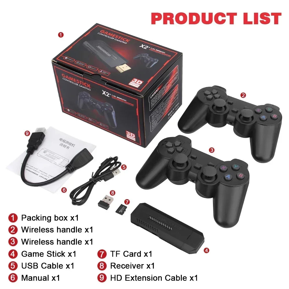 Pro HD Retro Video Game Console Wireless Controller
