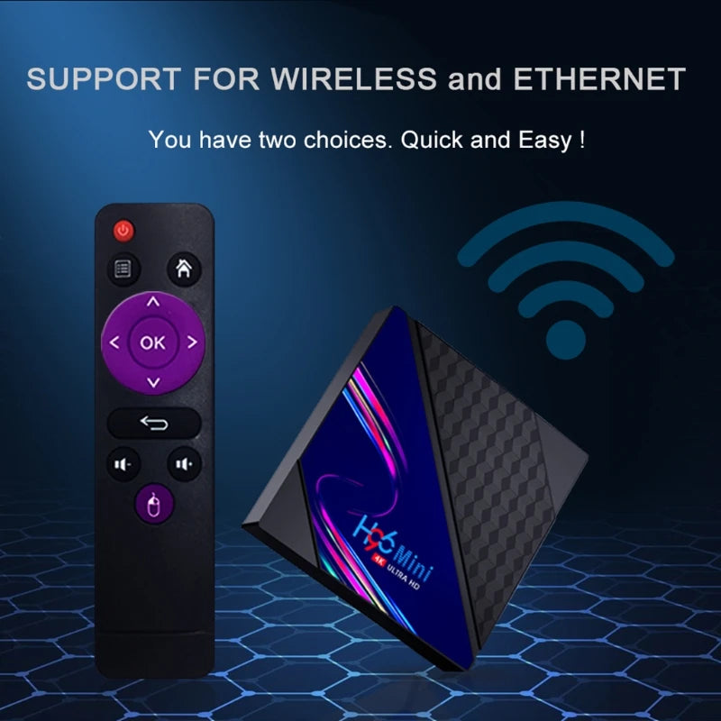 Mini V8 Smart TV Box Support
