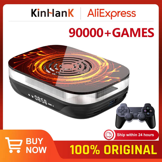 Retro Video Game Console Plus 90000 Game for  TVBox
