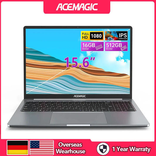 Ultra Slim Laptop 16GB RAM