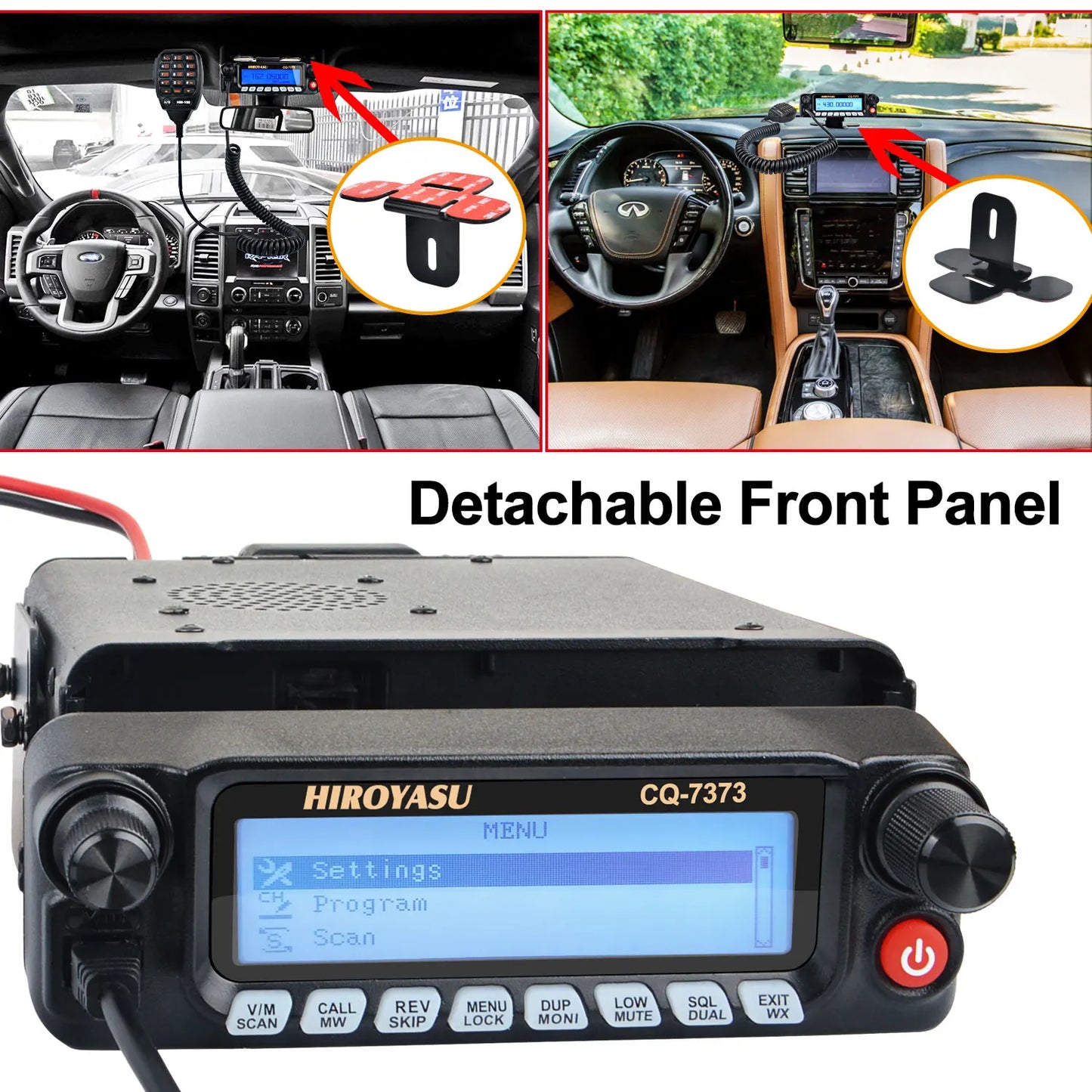 Walkie Talkie Eight Band Amateur Mobile Radio