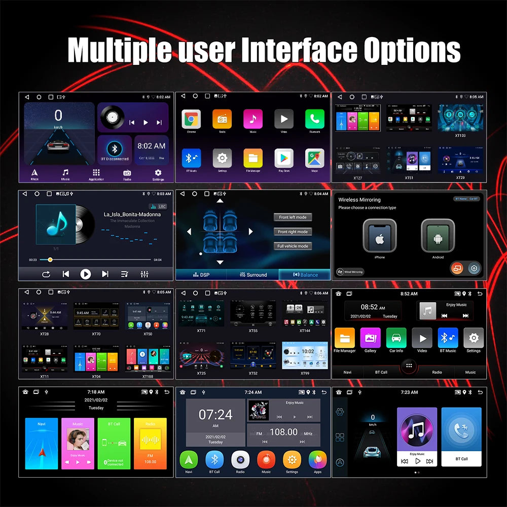 Android Car Radio Video Player Stereo Radio GPS