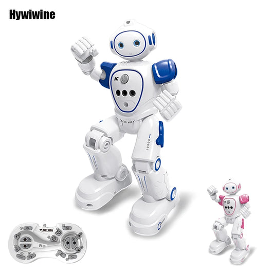 Rc Emo Samrt Intelligent 2.4G  Music Robo Remote Control Programming Robot Toys