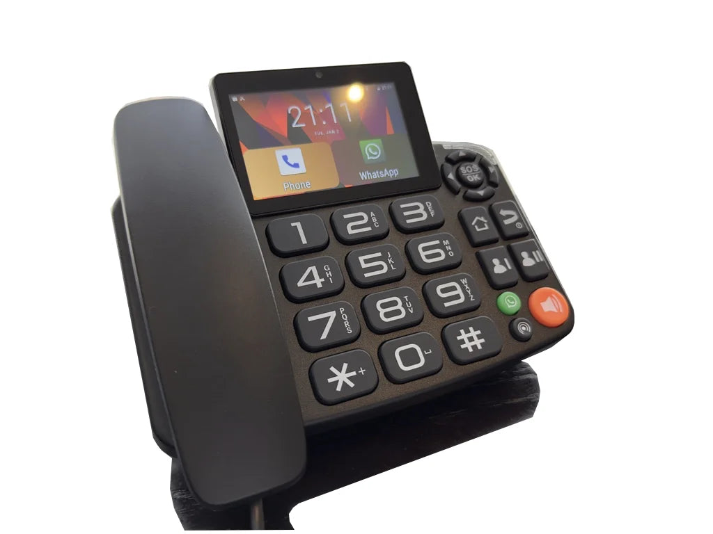 SIM Card Landline Google  Wireless Video Desktop Smart Android Phone