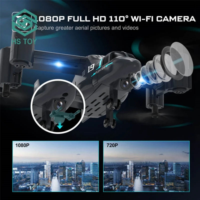 480P Remote Control Helicopter Drone Fighter