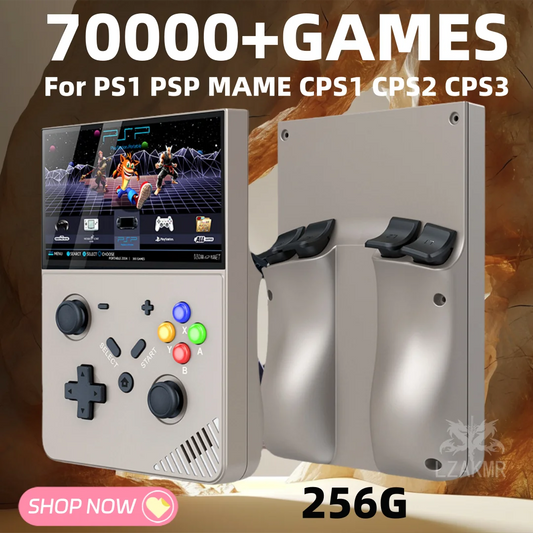 Portable Retro  PRO 4.3”Screen 256G Handheld Game Player 70000+ Games