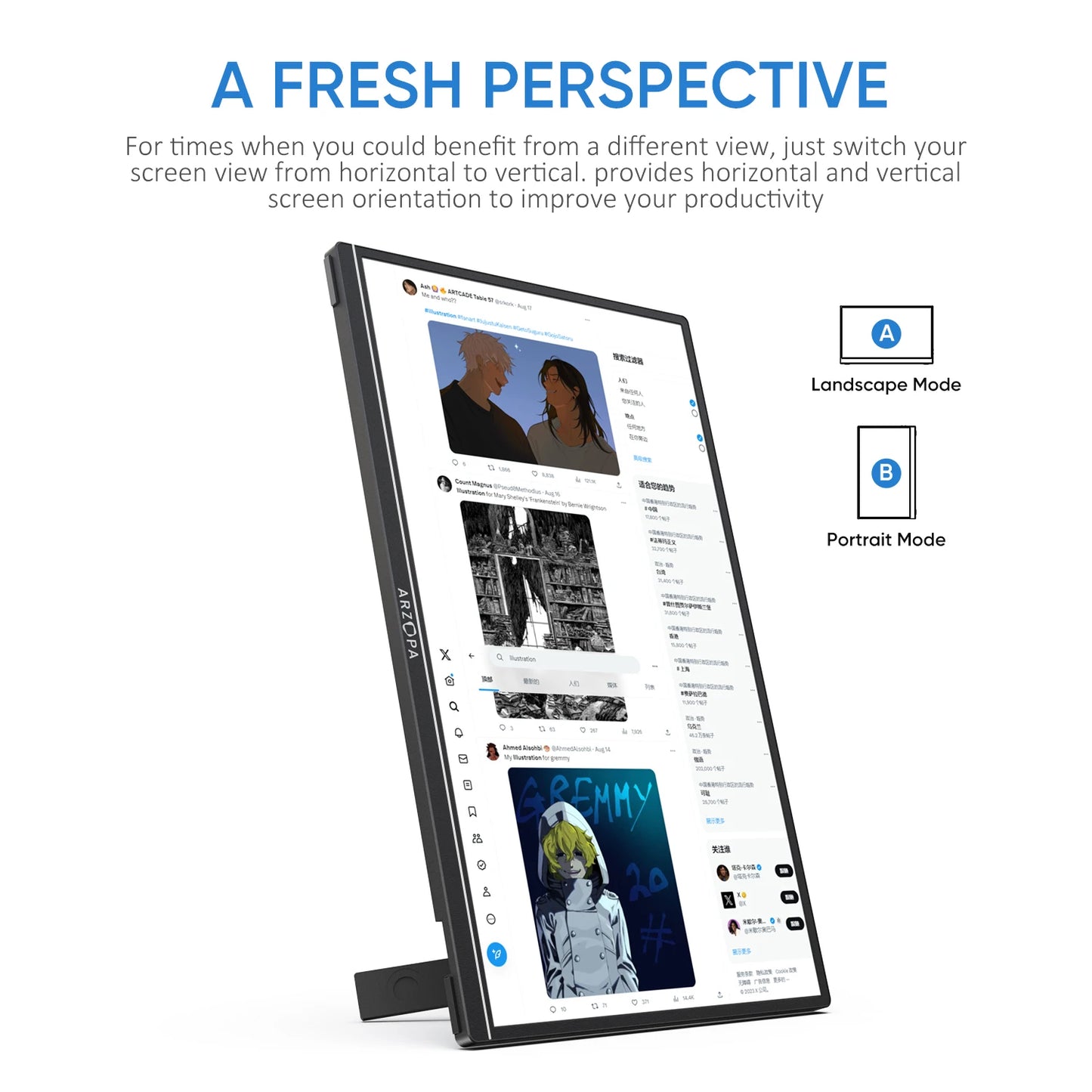 Portable Monitor  MAC/Laptop/PC/Xbox/PS4/5/Switch,