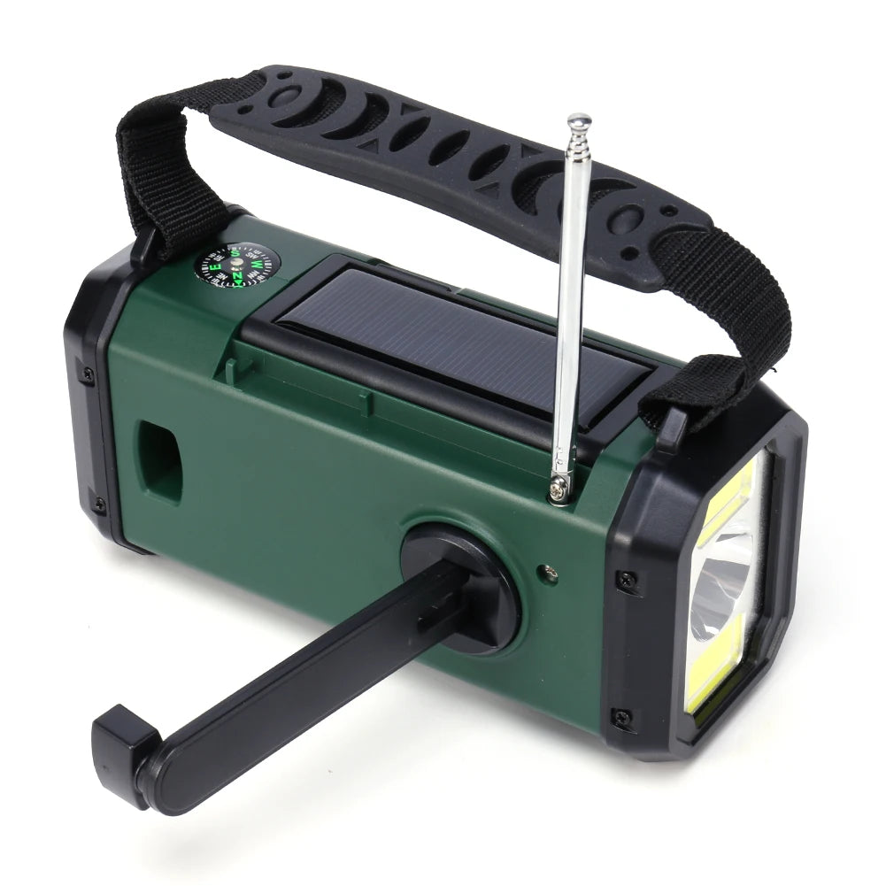 Weather Pocket Flashlight Radio