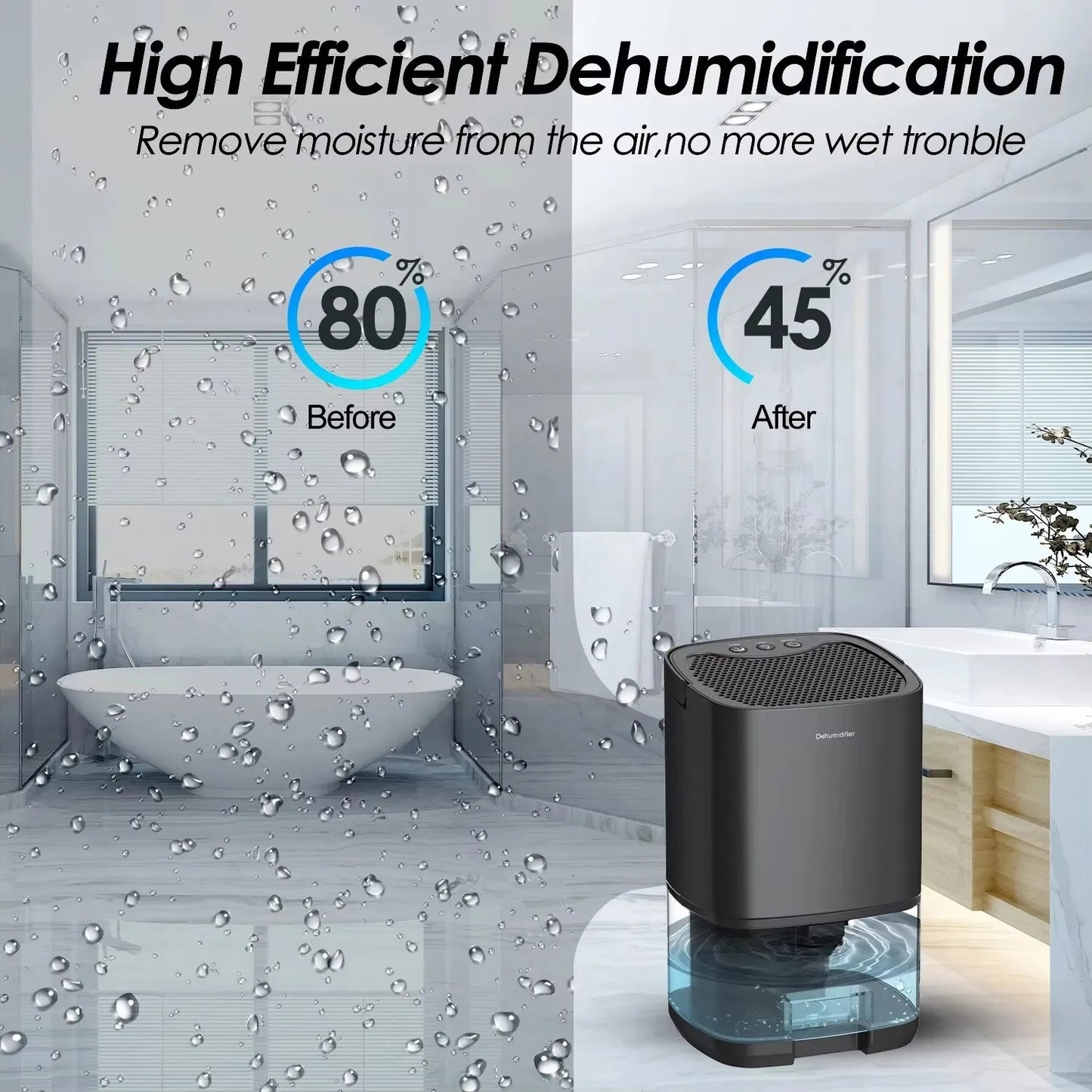 Smart Air Purifier Dehumidifier