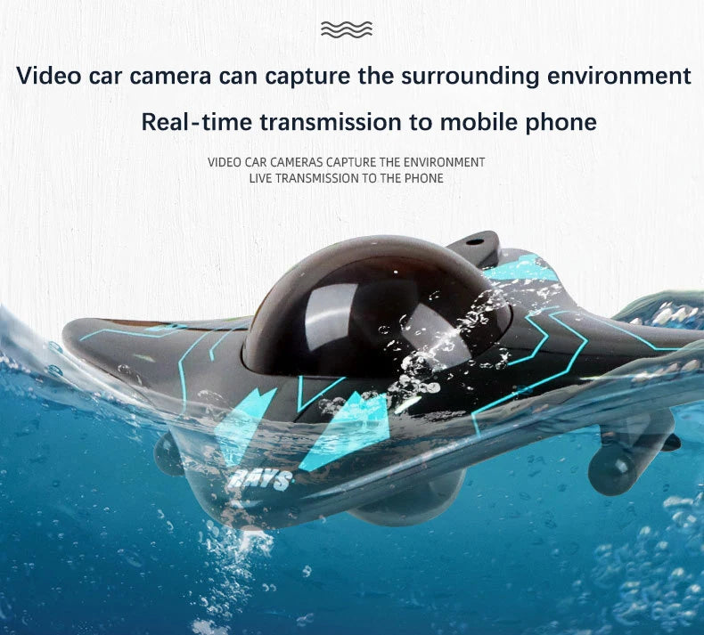 RC Boat Submarine with Camera