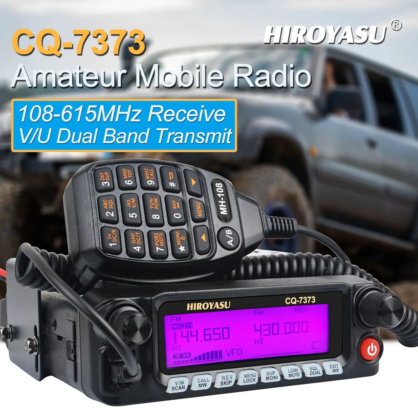 Walkie Talkie Eight Band Amateur Mobile Radio