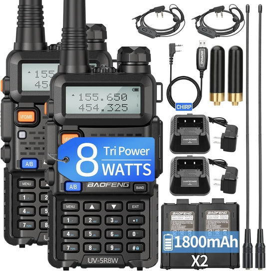 Walkie Talkie Ham Radio  VHF UHF  FM two    Two way Radio
