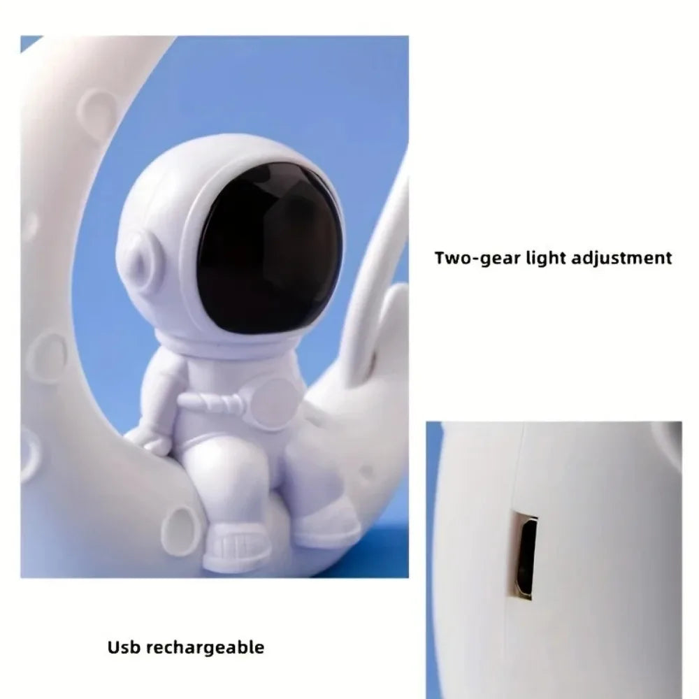 Creative Moon Astronaut Nightlight, LED