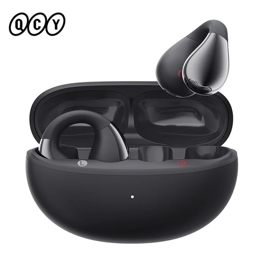 QCY Crossky C30 Ear Clip Earphones Bluetooth 5.4 Wireless Open Ear  Dual-Connection Headphones