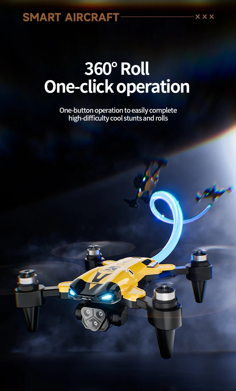 New M5 Max Drone 8K Professinal 4K HD Camera Wide Angle RC Quadcopter