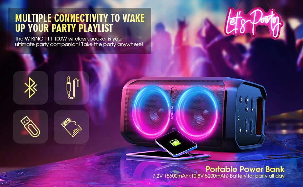 Portable Party Boombox