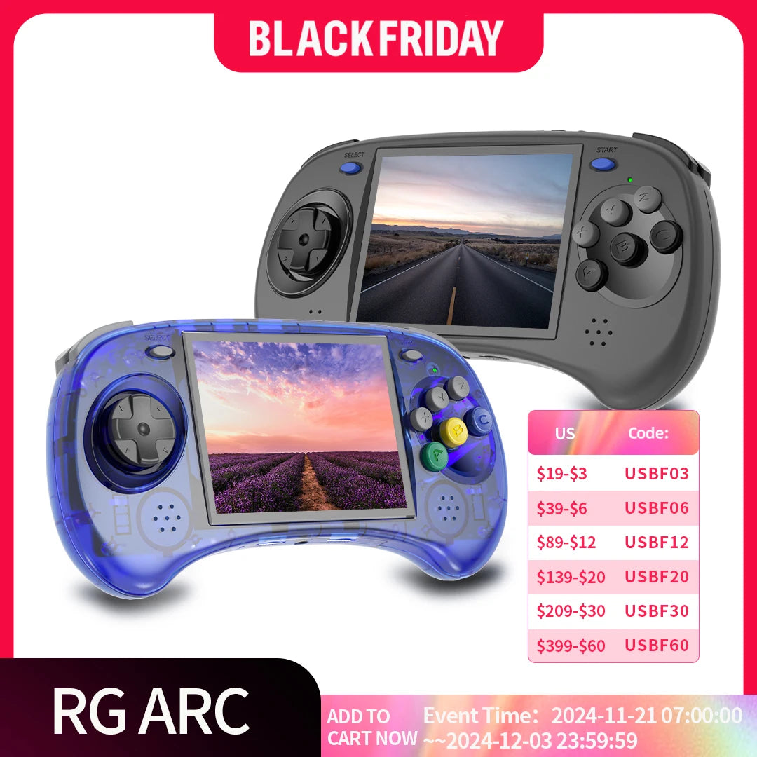 Handheld Game Console Six Button