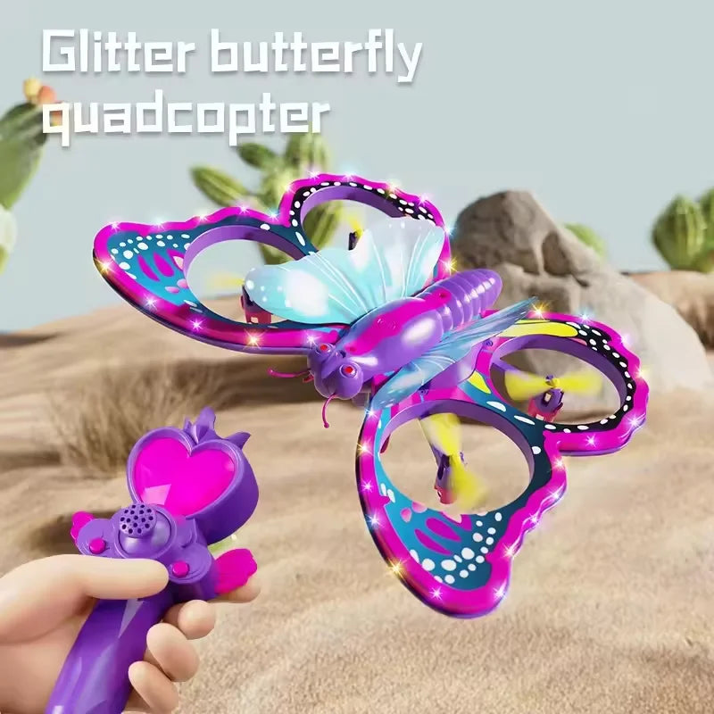 RC Quadcopter Glitter Butterfly Remote Control Drone