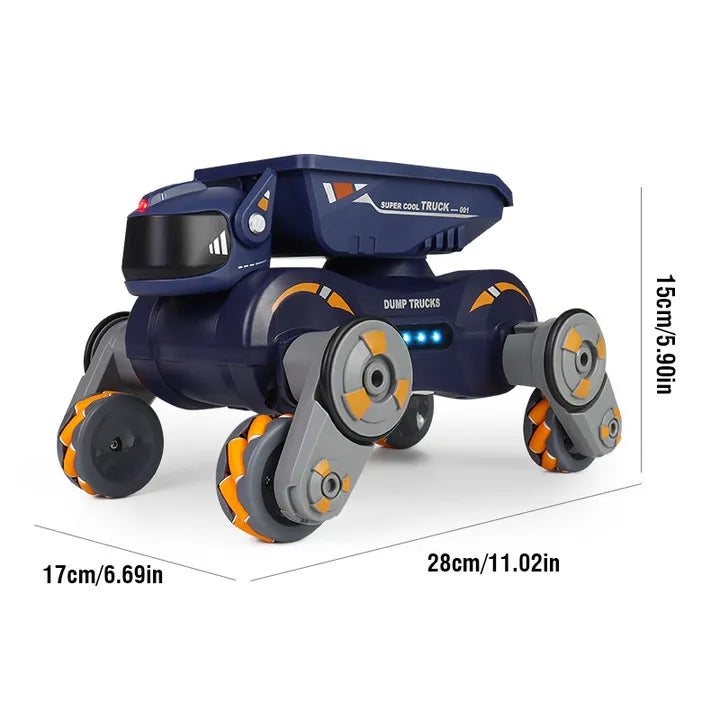 Rc Stunt Car 8-Wheel Mechanical Robot Dog