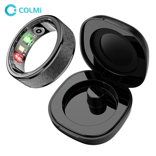 R10 Smart Ring Men Women,  With Charging Case, Health and Sleep Monitor,