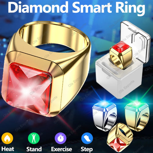 Smart Ring for Health Men Women  Heart Rate Blood Pressure  Sleep Monitor