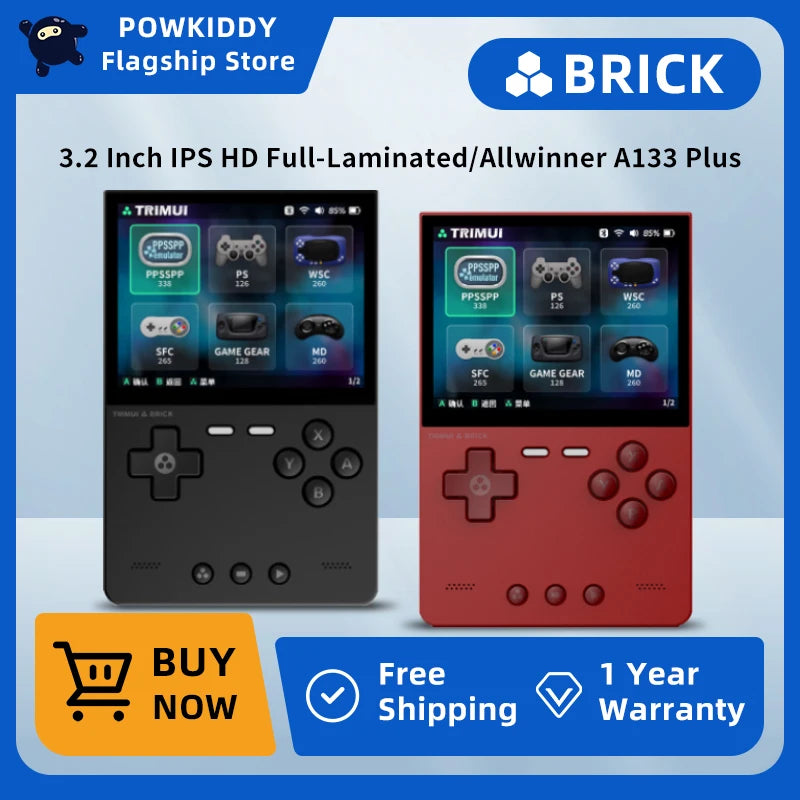 Retro Handheld Game Console 3.2 Inch