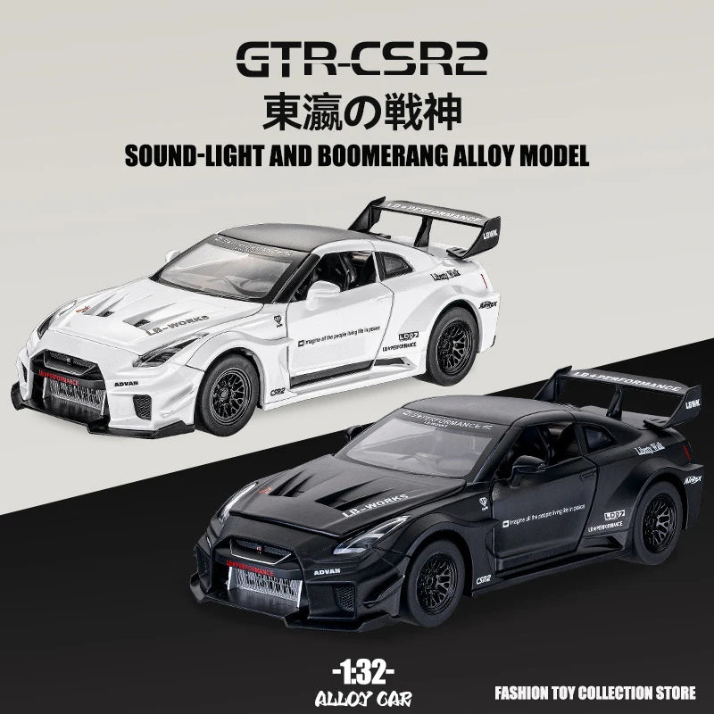 Fast and Furious Alloy Car Model Diecasts Toy With Sound and Light