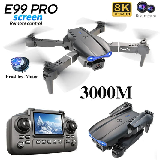 E99 Pro Drone Screen remote control Quadcopter